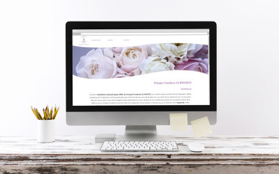 Site crée pour les <a href="https://pompesfunebresschwertz.fr/" target="_blank" rel="noopener noreferrer"> <strong> pompes funèbres SCHWERTZ </strong>
</a> Pompes funèbres schwertz